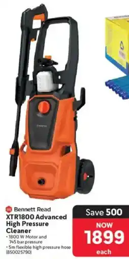 Makro Bennett Read XTR1800 Advanced High Pressure Cleaner offer