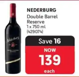 Makro Nederburg Double Barrel Reserve offer