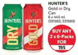 Makro Hunter's Gold or Dry Can offer