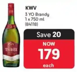 Makro Kwv 3 YO Brandy offer
