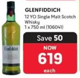 Makro Glenfiddich 12 YO Single Malt Scotch Whisky offer