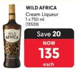 Makro Wild Africa Cream Liqueur offer