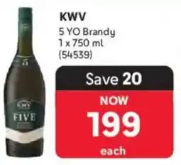 Makro KWV 5 YO Brandy offer
