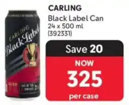 Makro Carling Black Label Can offer
