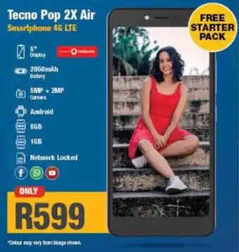 Checkers Tecno Pop 2X Air offer