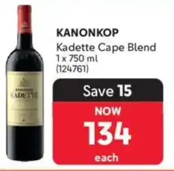 Makro Kanonkop Kadette Cape Blend offer