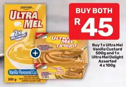 Pick n Pay Hypermarket Ultra Mel Vanilla Custard and Ultra Mel Delight Assorted offer