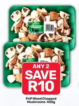 Pick n Pay Hypermarket PnP Mixed Chopped Mushrooms offer