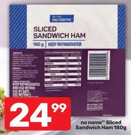 Pick n Pay Hypermarket no name Sliced Sandwich Ham offer