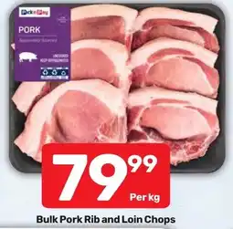 Pick n Pay Hypermarket Bulk Pork Rib and Loin Chops offer