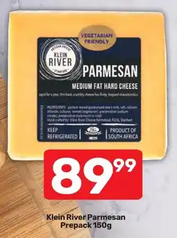 Pick n Pay Hypermarket Klein River Parmesan Prepack offer