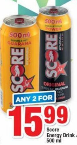 Score Energy Drink 500ml