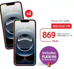 Makro iPhone 16e 128GB offer