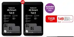 Makro Vodacom 4G Smart Tab 8 offer