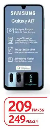 Makro Samsung Galaxy A17 offer