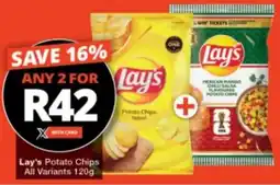 Checkers Lay's Potato Chips All Variants offer