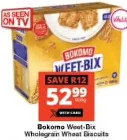 Checkers Bokomo Weet-Bix Wholegrain Wheat Biscuits offer