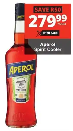Checkers Liquor Shop Aperol Spirit Cooler offer