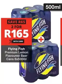Checkers Liquor Shop Flying Fish Premium Lemon Flavoured Beer Cans offer