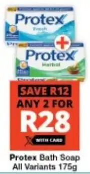 Checkers Protex Bath Soap All Variants offer