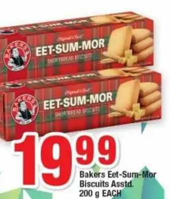 OK Foods Bakers Eet-Sum-Mor Biscuits 200g offer