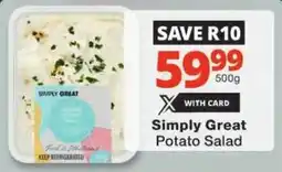 Checkers Simply Great Potato Salad offer