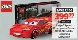 Checkers Lego Speed Champions Ferrari SF90 Stradale/ Lightning McQueen offer