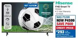 OK Furniture Hisense 50" FHD Smart TV offer