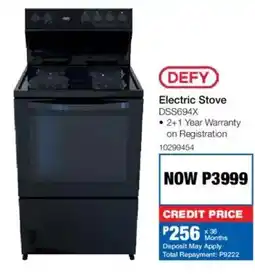 OK Furniture Defy Electric Stove offer