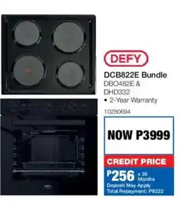OK Furniture Defy DCB822E Bundle offer