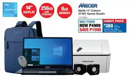 OK Furniture Mecer Mylife 14" Celeron Z140C Xpress Bundle offer