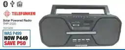 OK Furniture Telefunken Solar Powered Radio offer