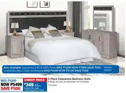 OK Furniture Cassandra Bedroom Suite offer