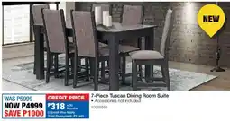 OK Furniture Tuscan Dining Room Suite offer