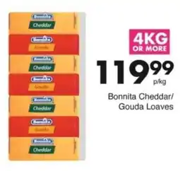 Save Hyper Bonnita Cheddar/ Gouda Loaves offer