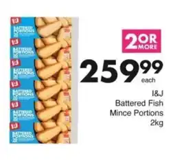 Save Hyper I&J Battered Fish Mince Portions offer