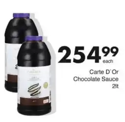 Save Hyper Carte D'Or Chocolate Sauce offer
