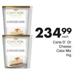 Save Hyper Carte D' Or Cheese Cake Mix offer