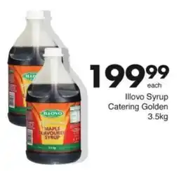 Save Hyper Illovo Syrup Catering Golden offer