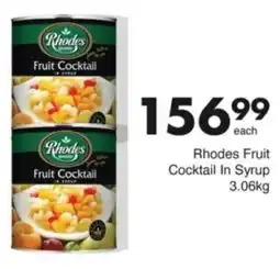 Save Hyper Rhodes Fruit Cocktail In Syrup offer