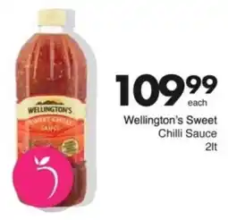 Save Hyper Wellington's Sweet Chilli Sauce offer