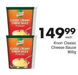 Save Hyper Knorr Classic Cheese Sauce offer