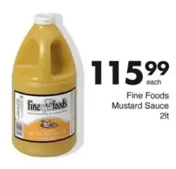 Save Hyper Fine Foods Mustard Sauce offer