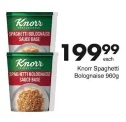 Save Hyper Knorr Spaghetti Bolognaise offer