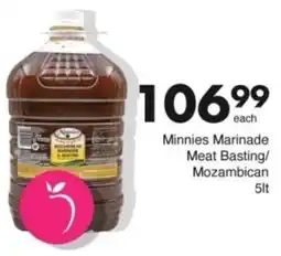 Save Hyper Minnies Marinade Meat Basting/ Mozambican offer