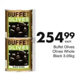 Save Hyper Buffet Olives Olives Whole Black offer