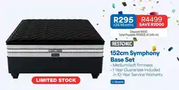 OK Furniture 152cm Symphony Base Set offer