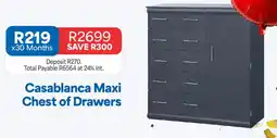 OK Furniture Casablanca Maxi Chest of Drawers offer