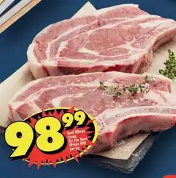Shoprite Beef Ribeye Steak On The Bone (Prime Rib) per kg offer