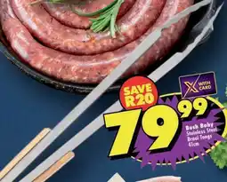 Shoprite Bush Baby Stainless Steel Braai Tongs 41cm offer